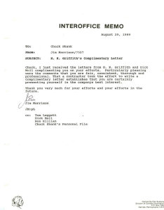 Roof Services Company - Letter of Recommendation